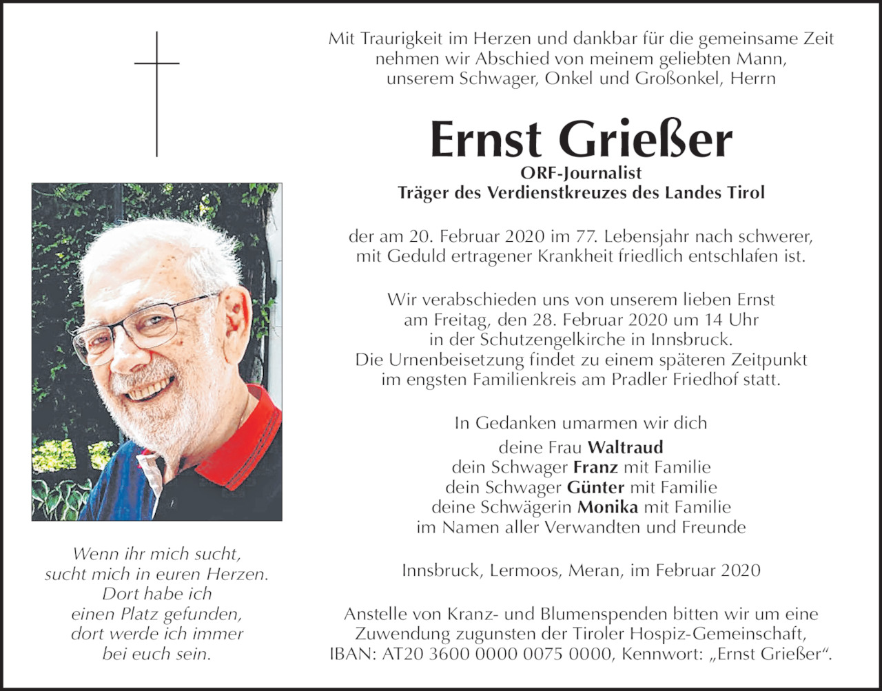 Ernst Grießer Bild
