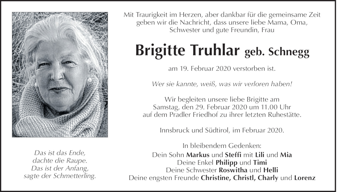 Brigitte Truhlar Bild