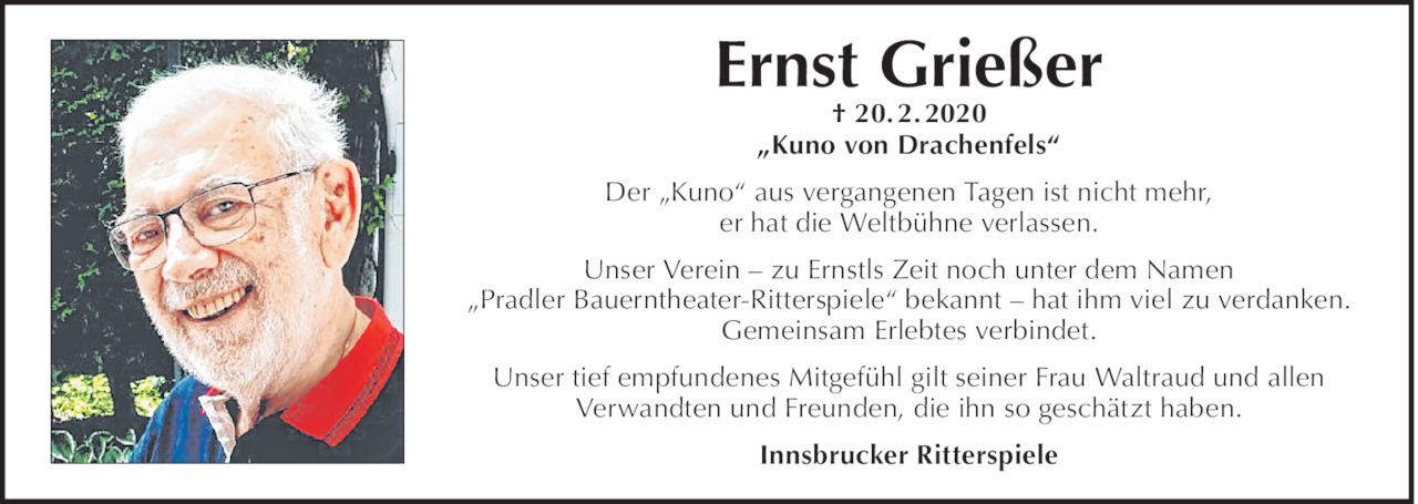 Ernst Grießer Bild