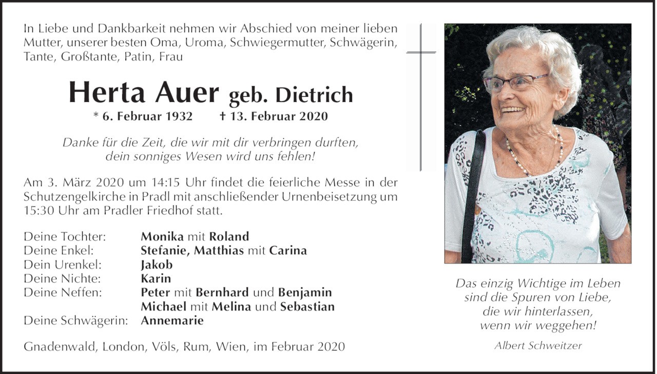 Herta Auer Bild