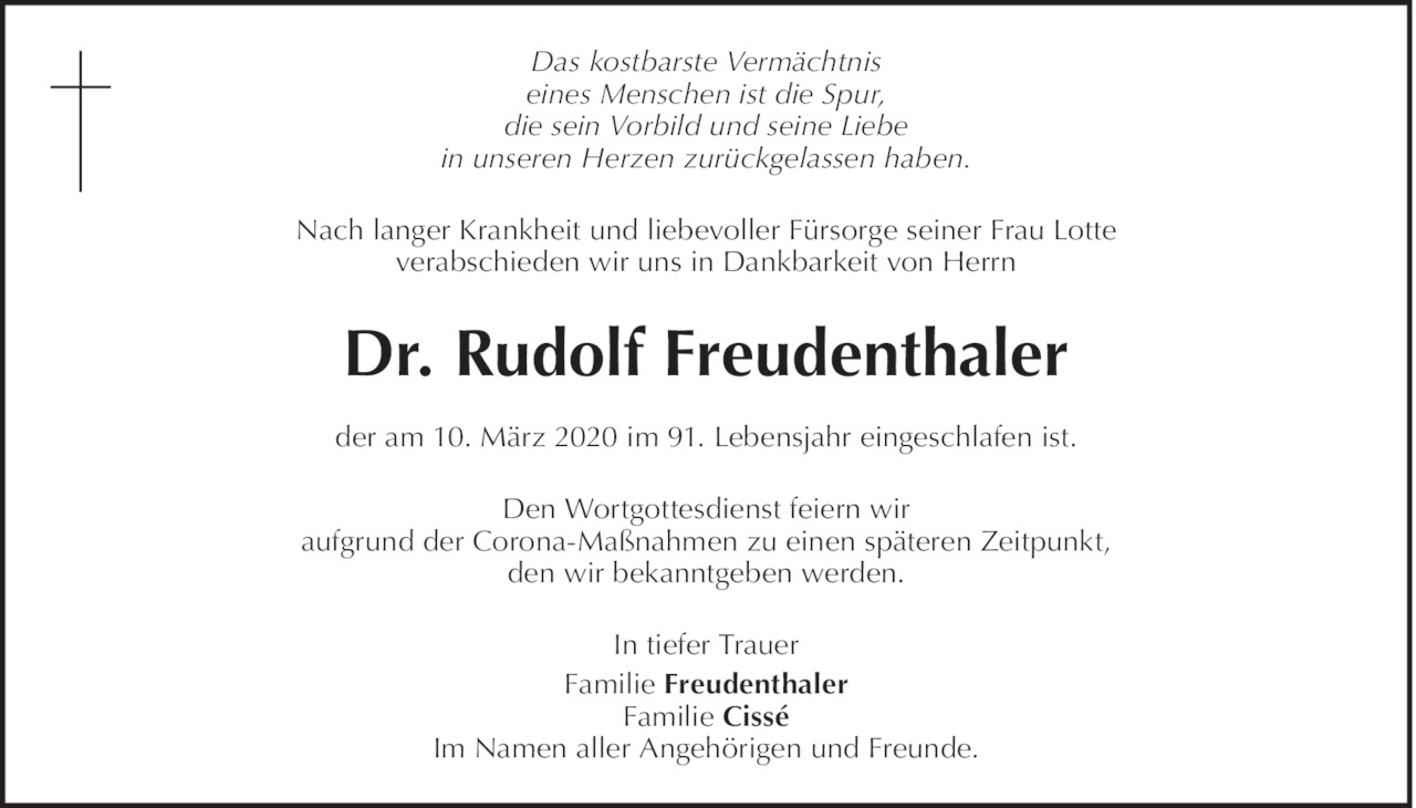Rudolf Freudenthaler Bild