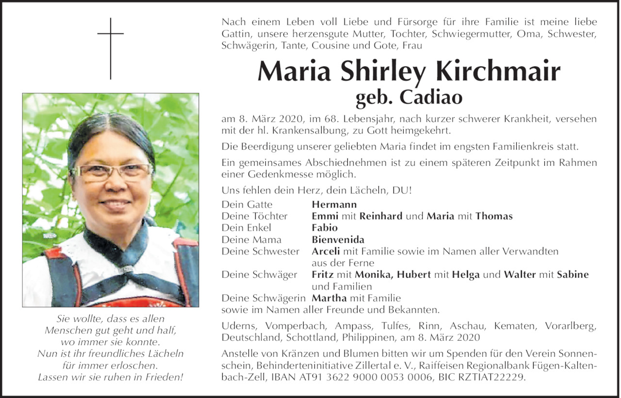 Maria Kirchmair Bild