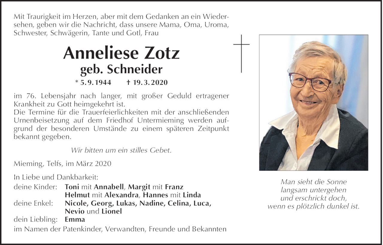 Anneliese Zotz Bild