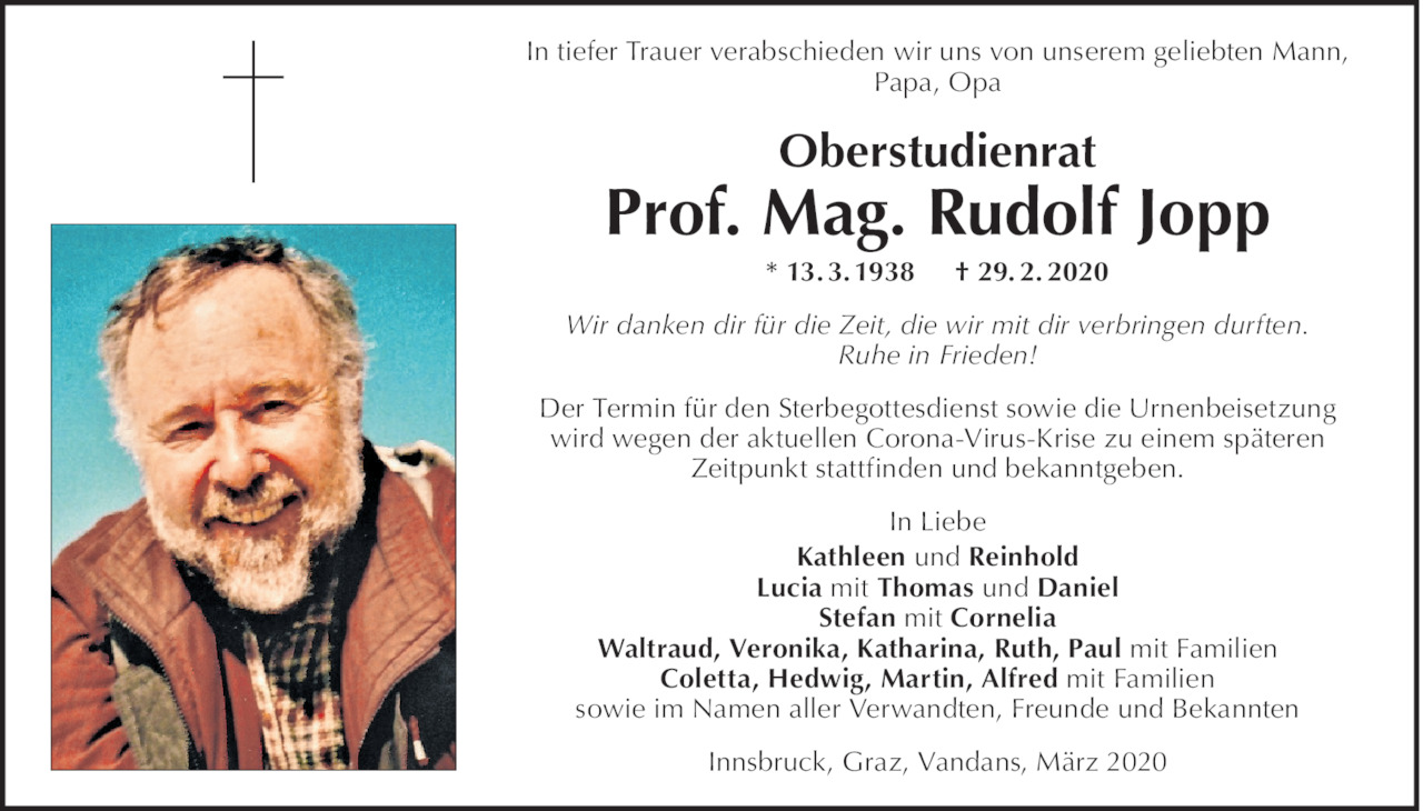 Rudolf Jopp Bild