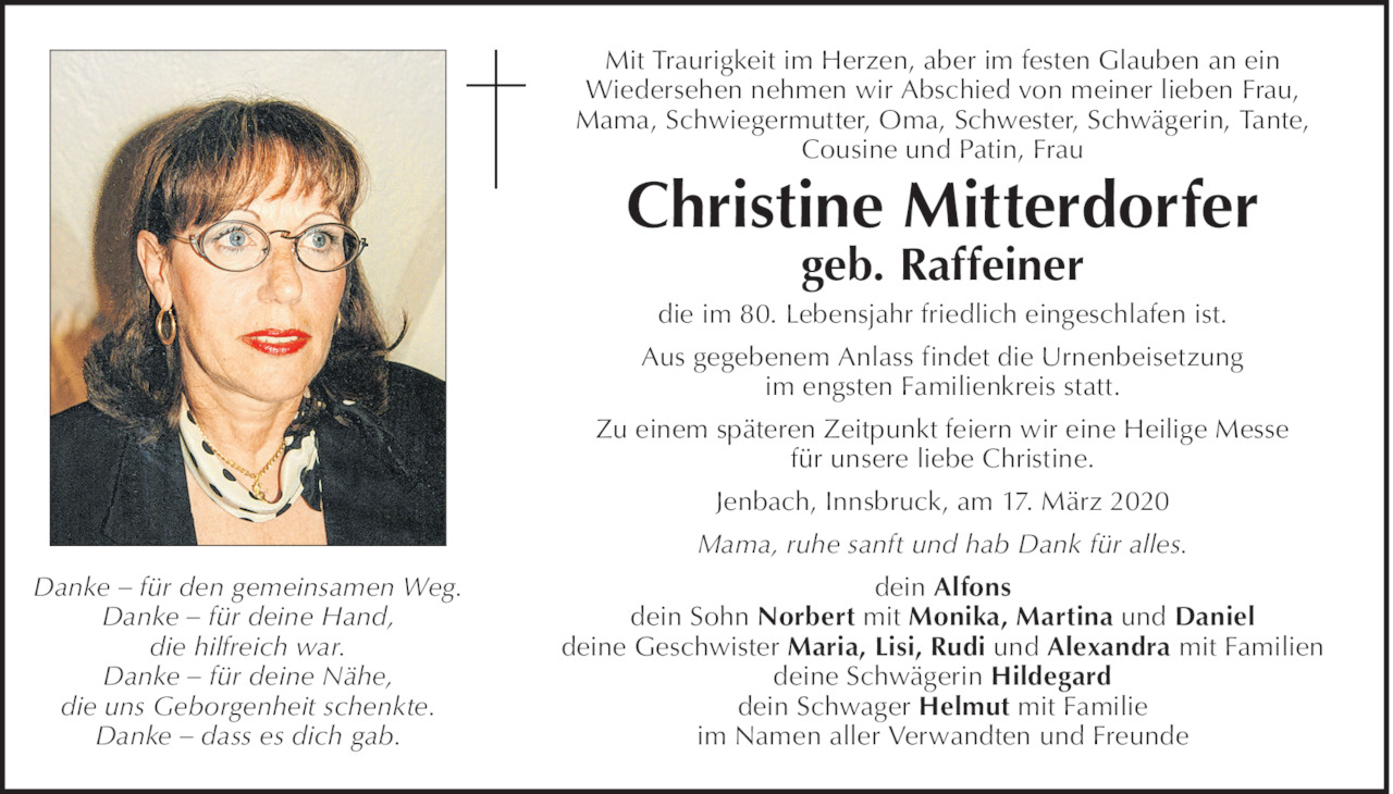 Christine Mitterdorfer Bild