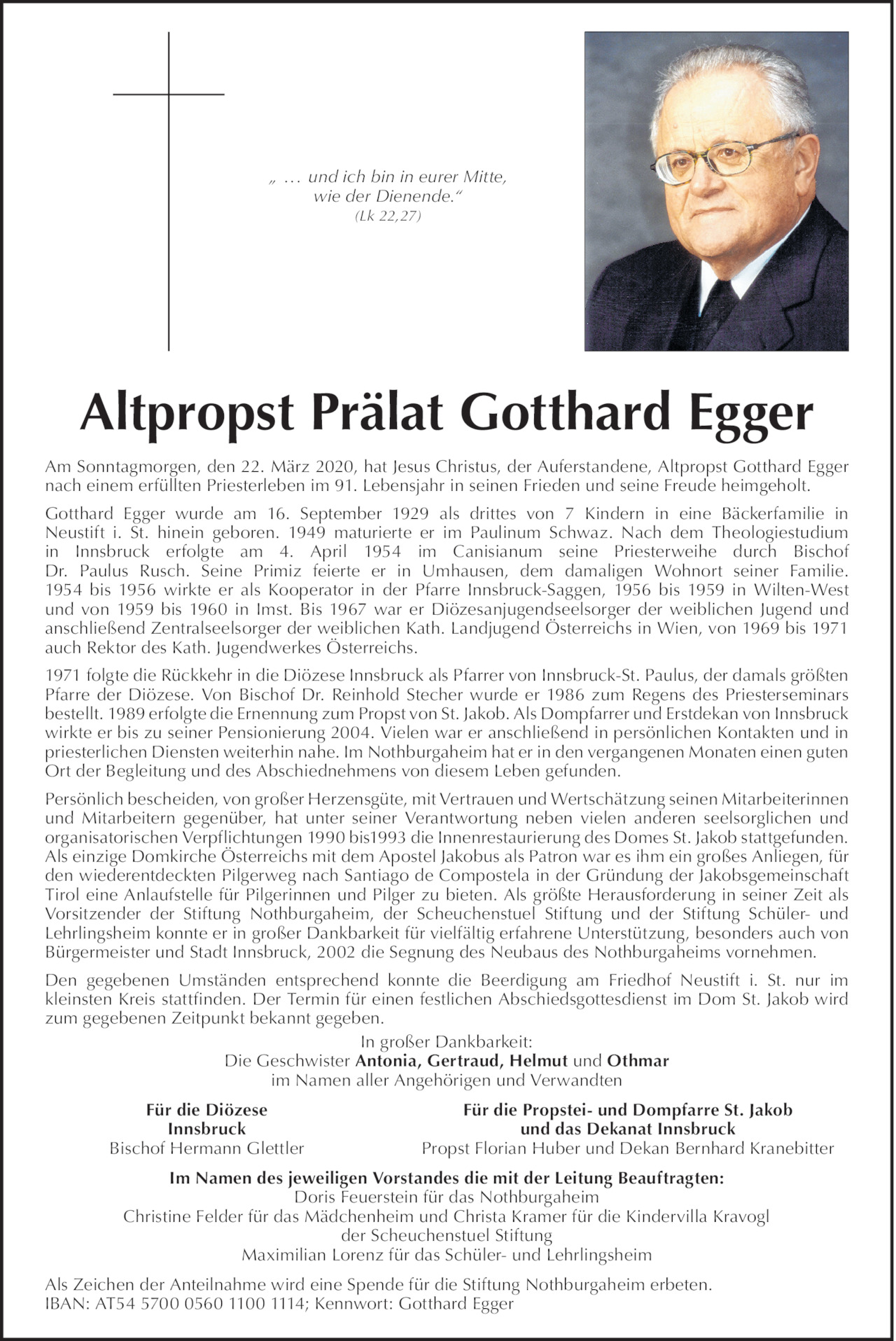 Gotthard Egger Bild