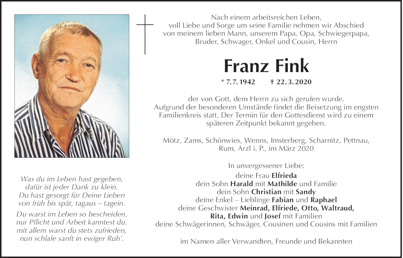 Franz Fink Bild