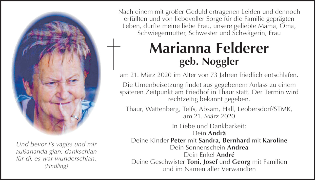 Marianna Felderer Bild