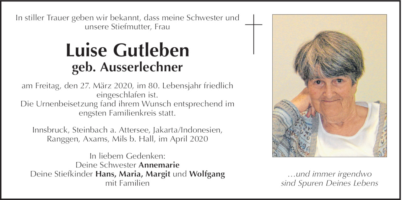 Aloisia Gutleben Bild