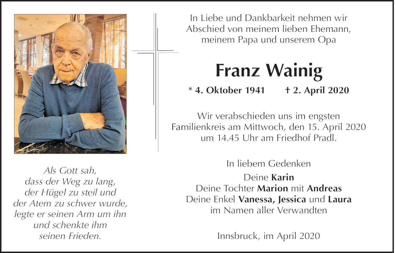 Franz Wainig Bild