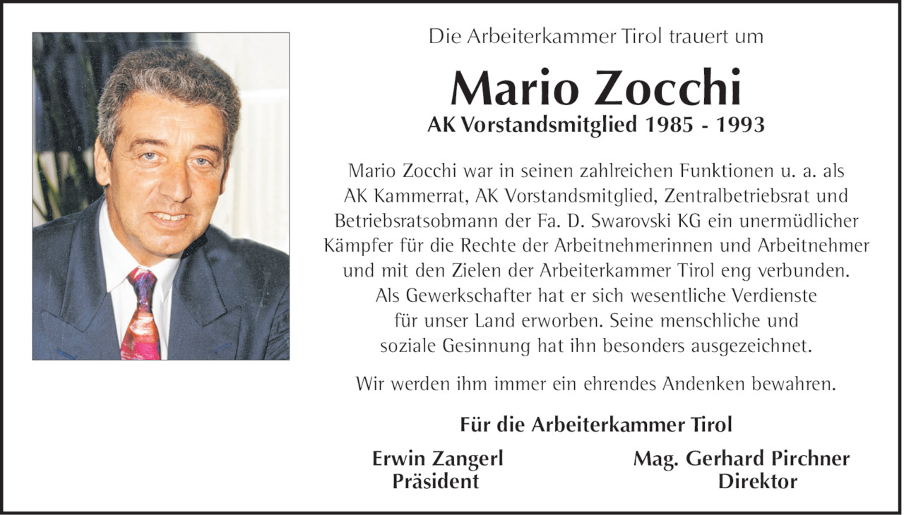 Mario Zocchi Bild
