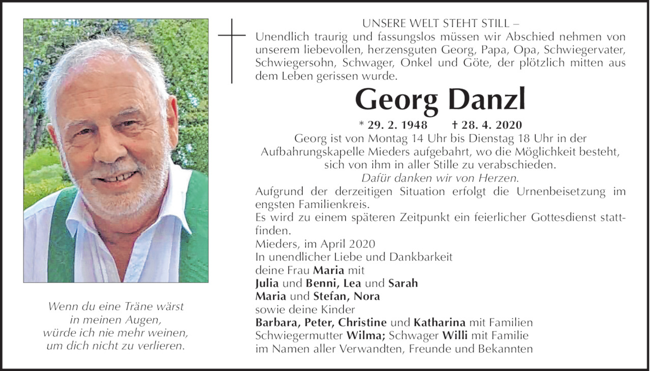 Georg Danzl Bild