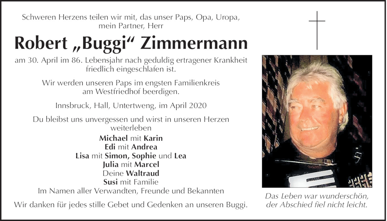 Robert Zimmermann Bild