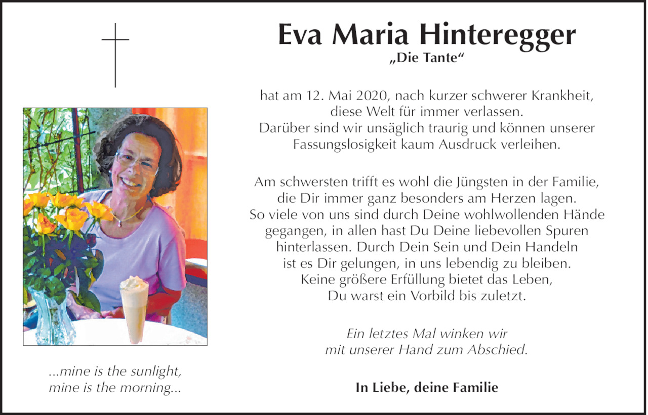 Eva Maria Hinteregger Bild