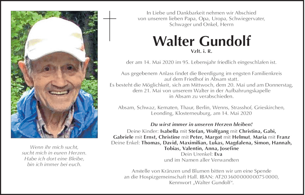 Walter Gundolf Bild
