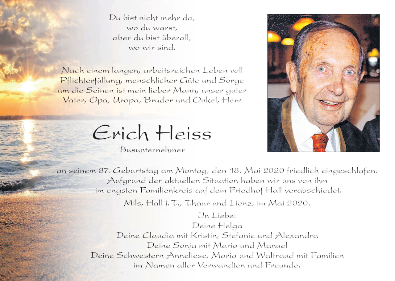 Erich Heiss Bild