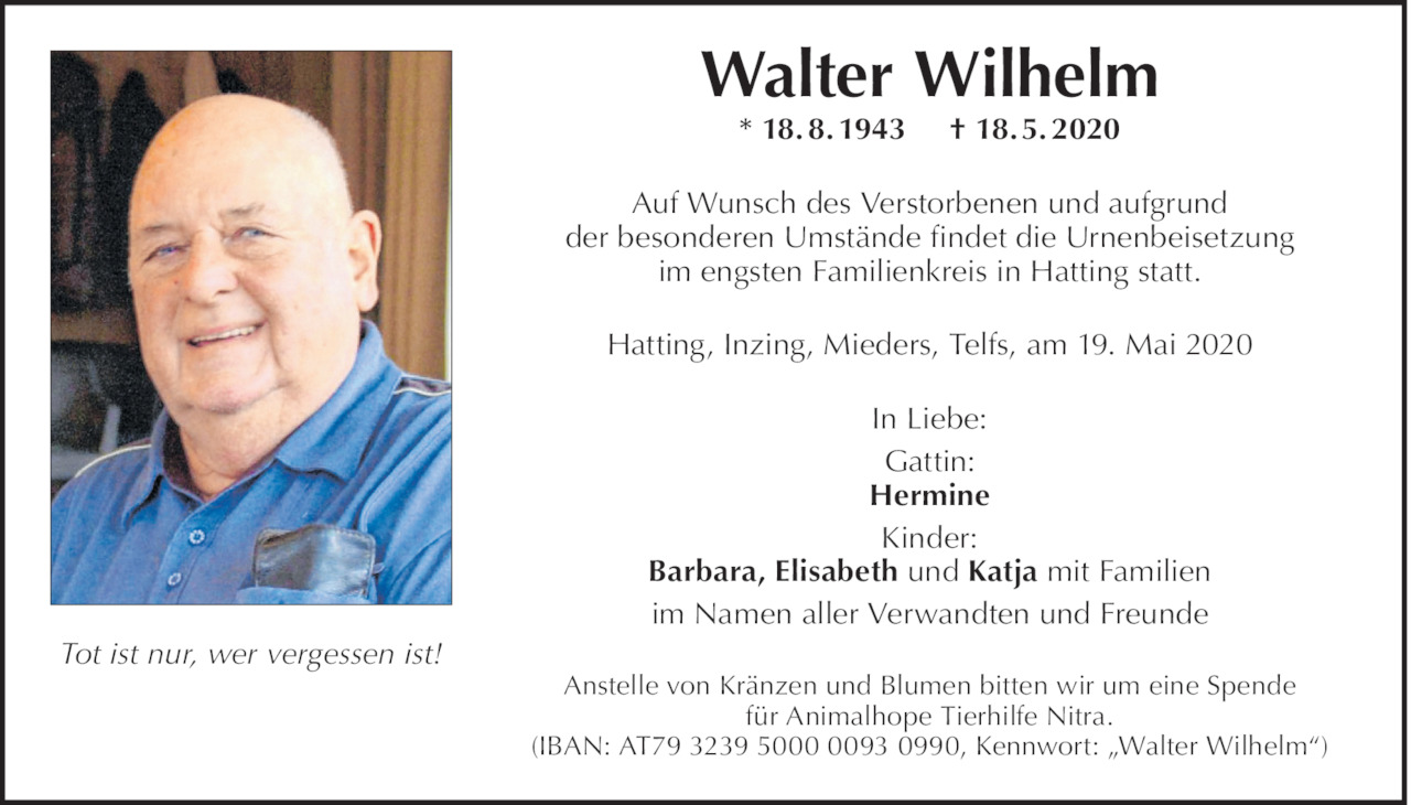 Walter Wilhelm Bild