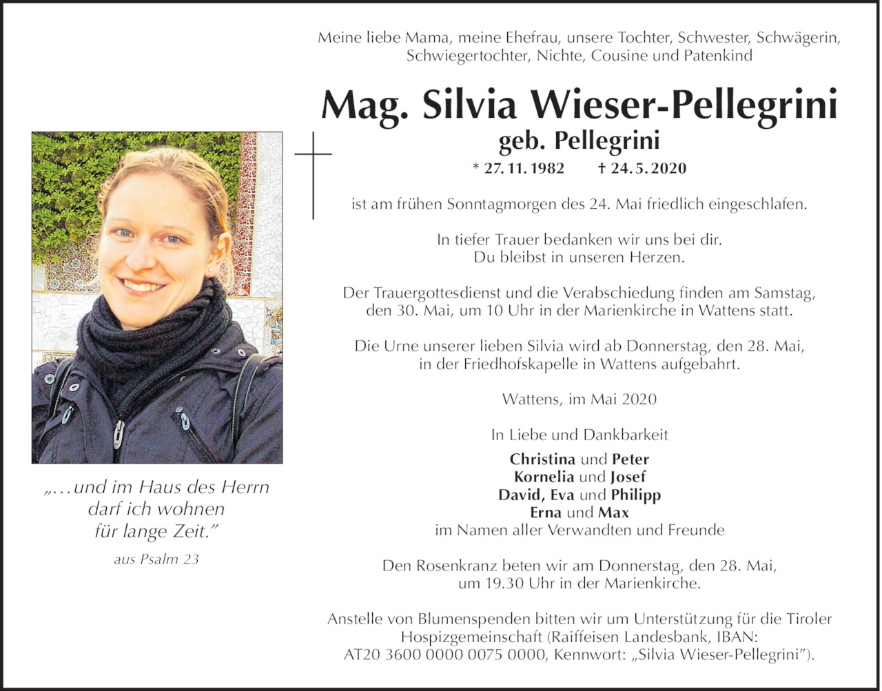 Silvia Wieser- Pellegrini Bild