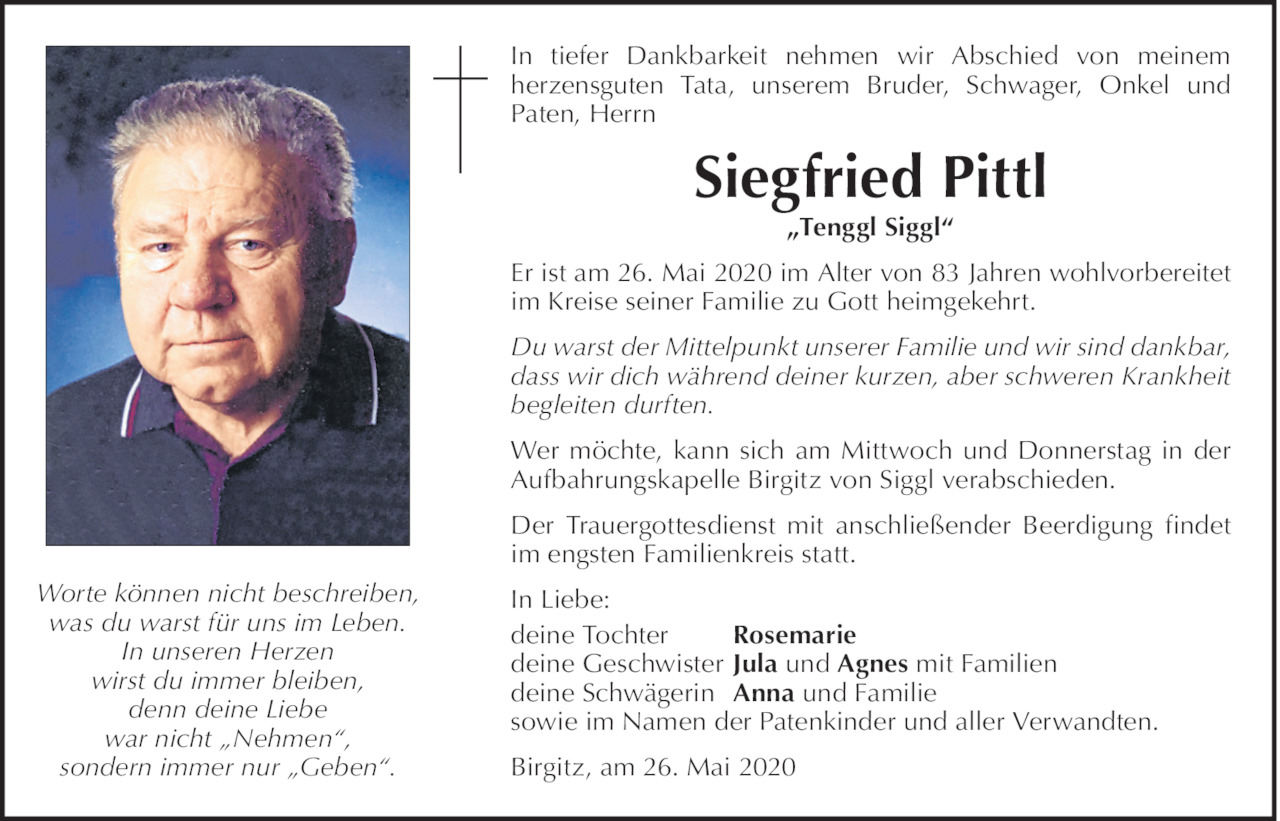 Siegfried Pittl Bild