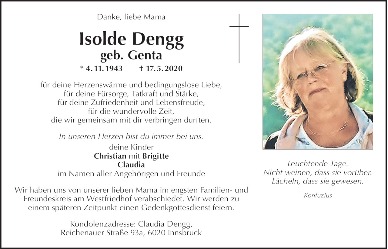 Isolde Dengg Bild