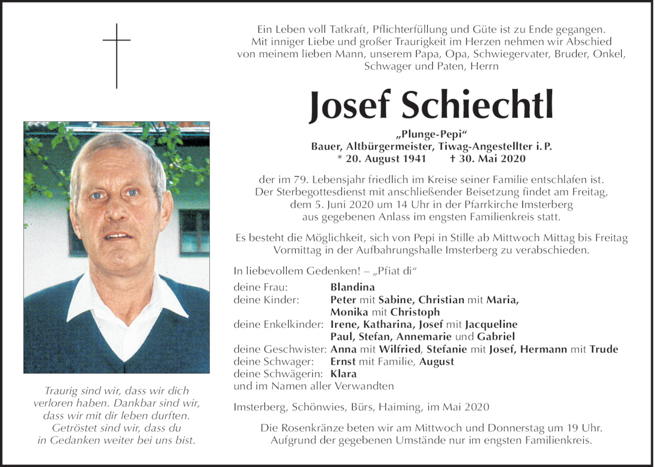 Josef Schiechtl Bild
