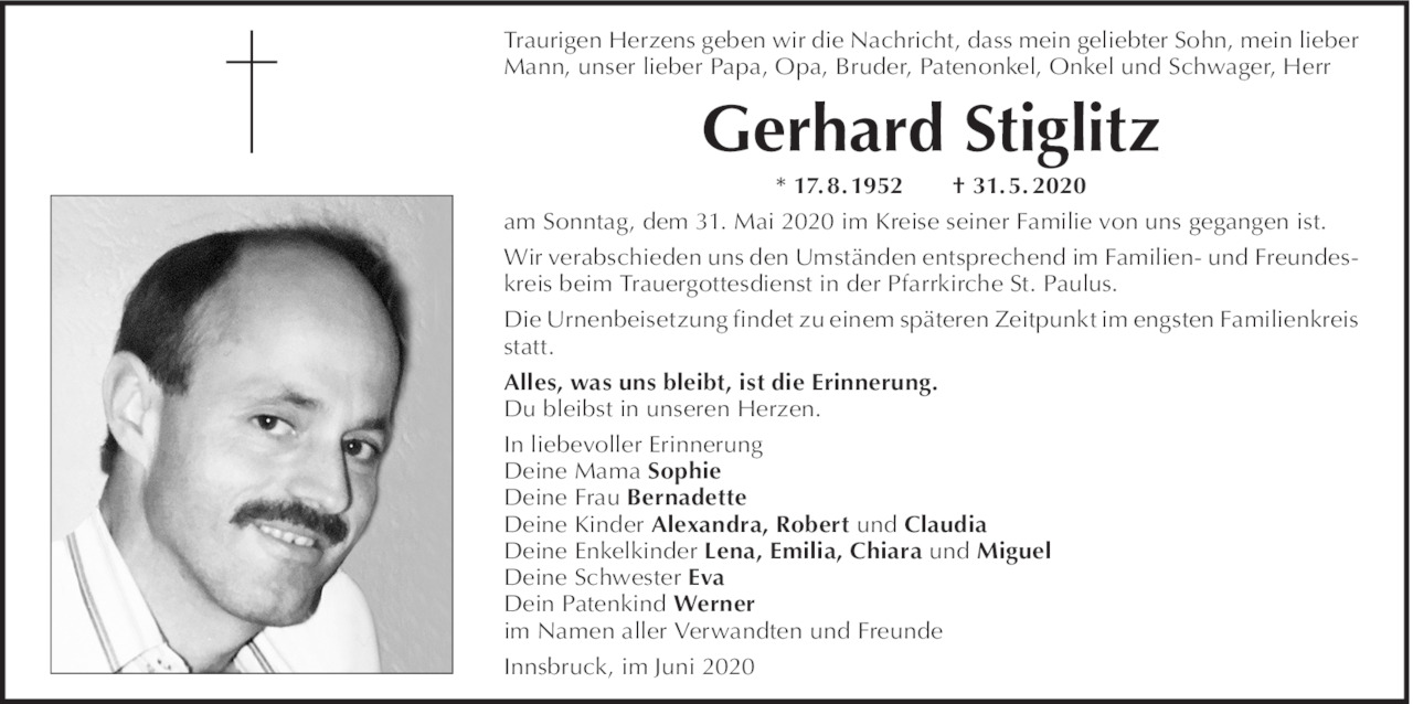 Gerhard Stiglitz Bild