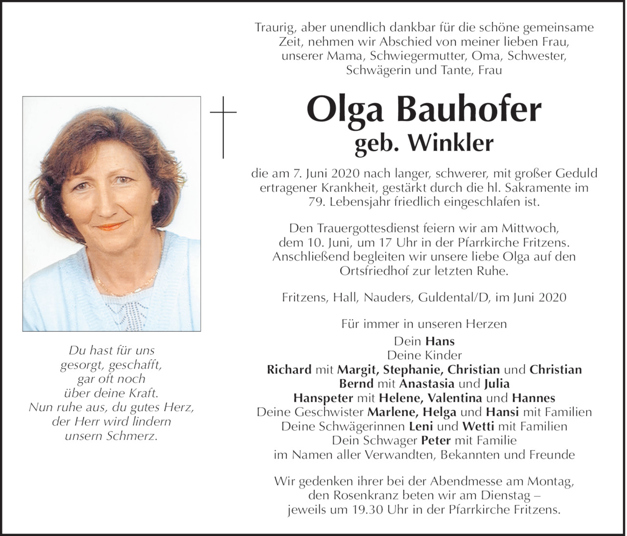 Olga Bauhofer Bild