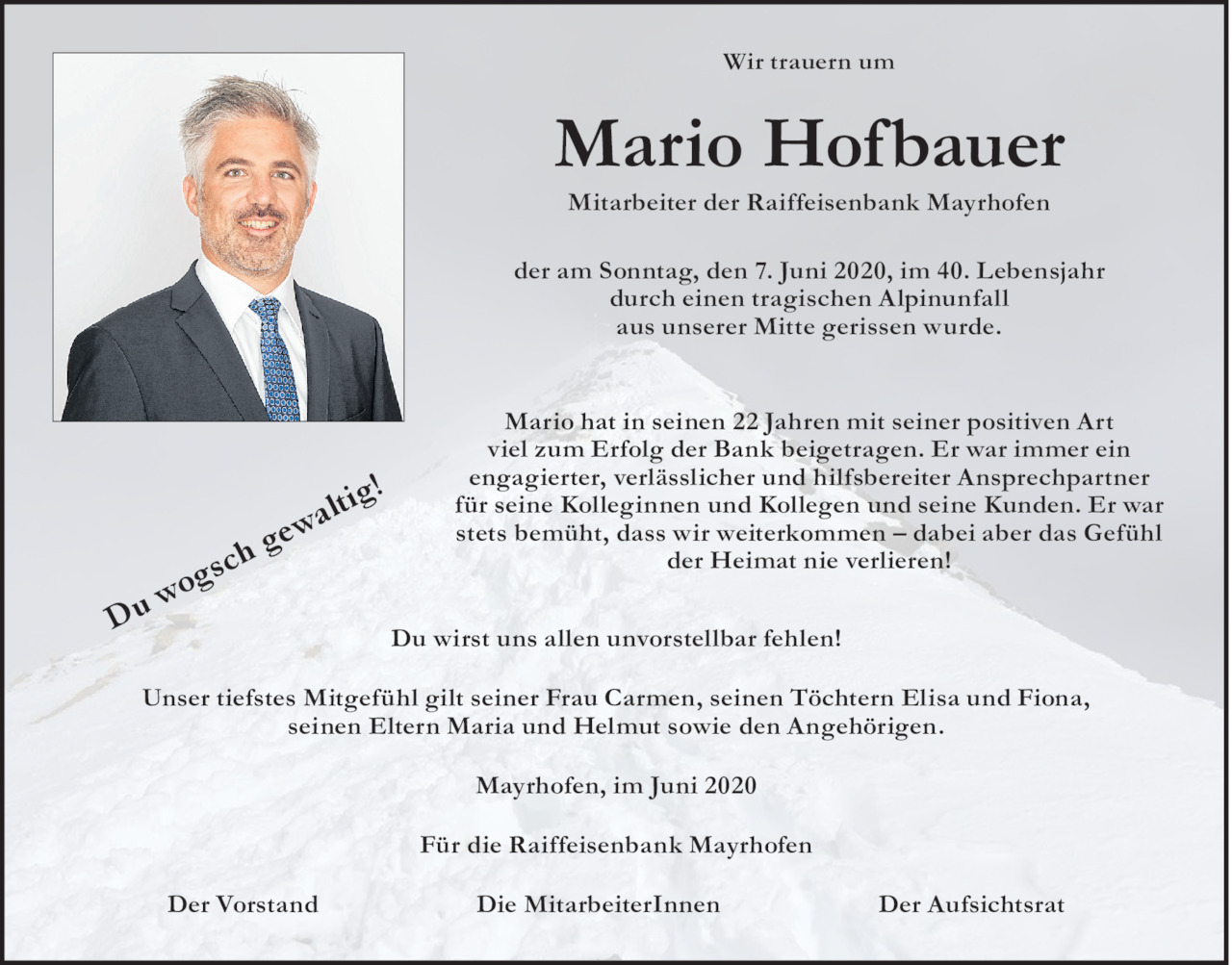 Mario  Hofbauer Bild