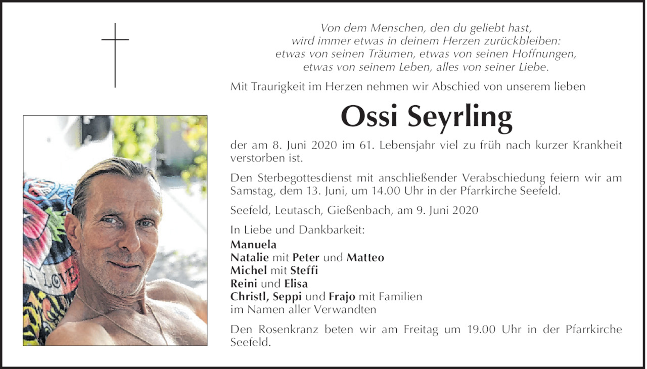 Ossi Seyrling Bild
