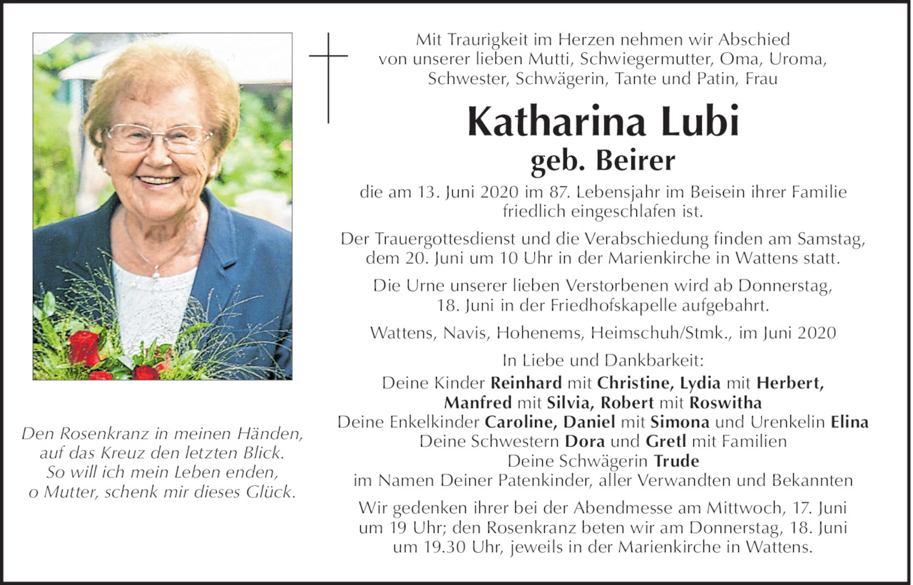 Katharina Lubi Bild