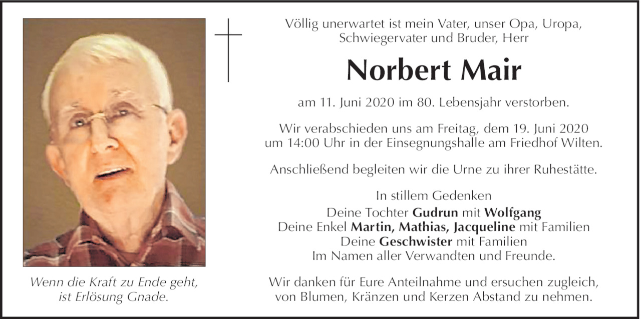 Norbert Mair Bild