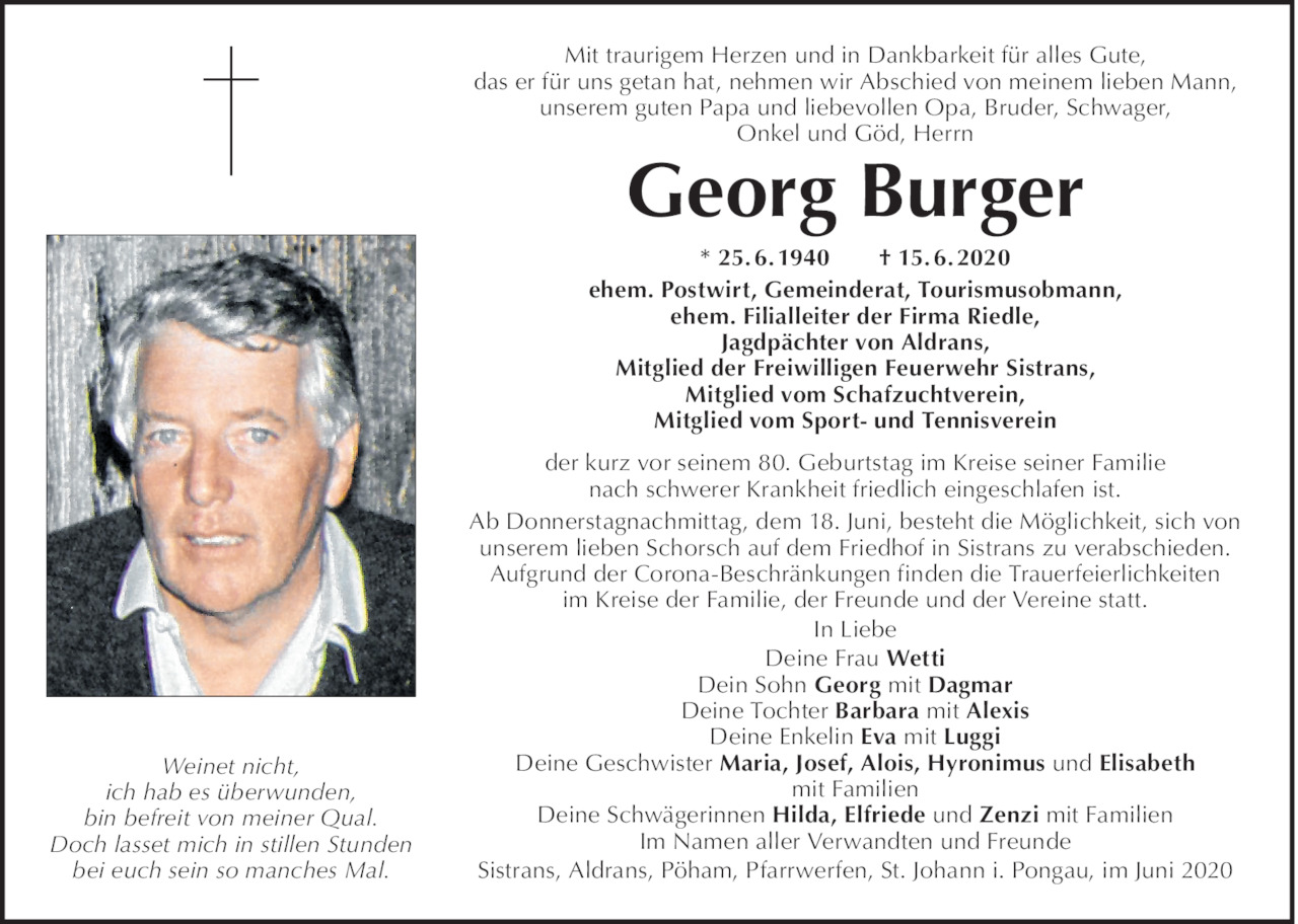 Georg  Burger Bild