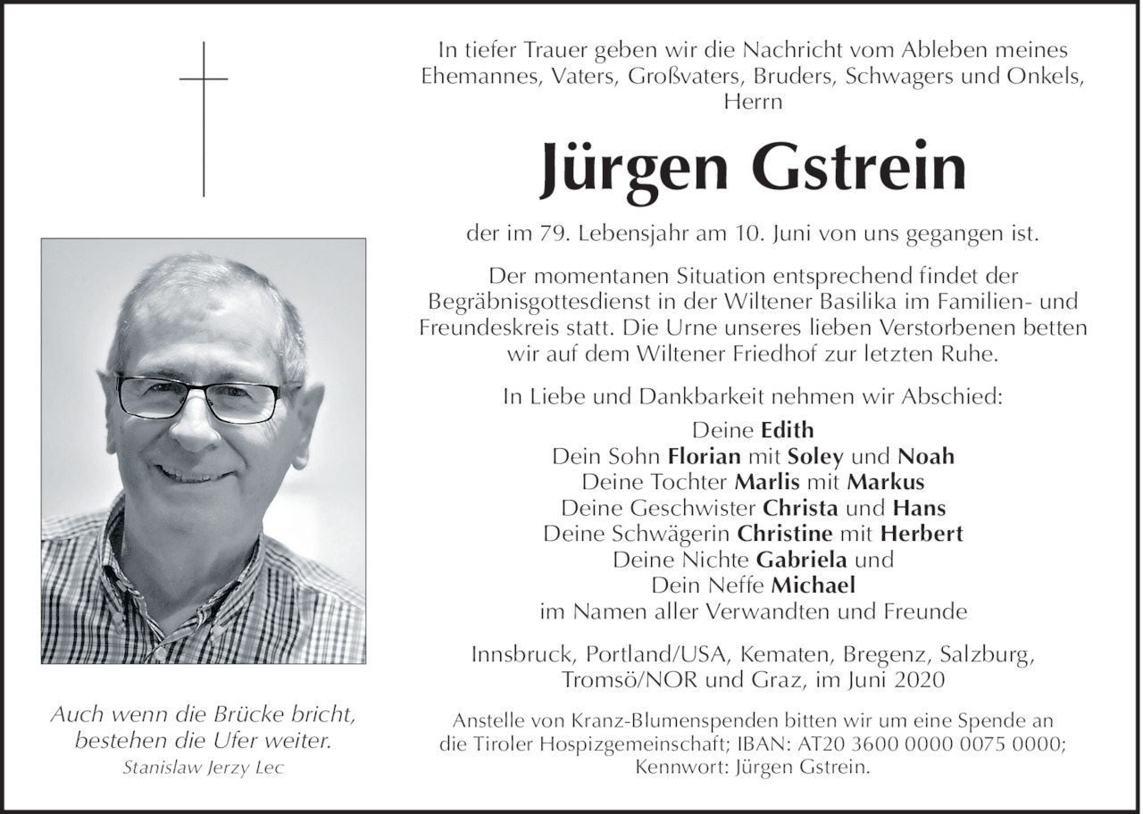 Hans-Jürgen Gstrein Bild
