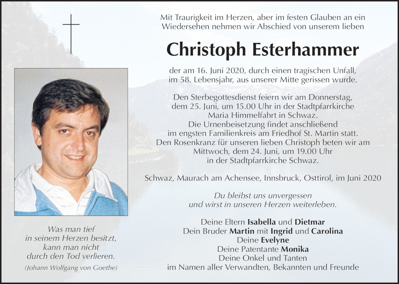 Christoph Esterhammer Bild