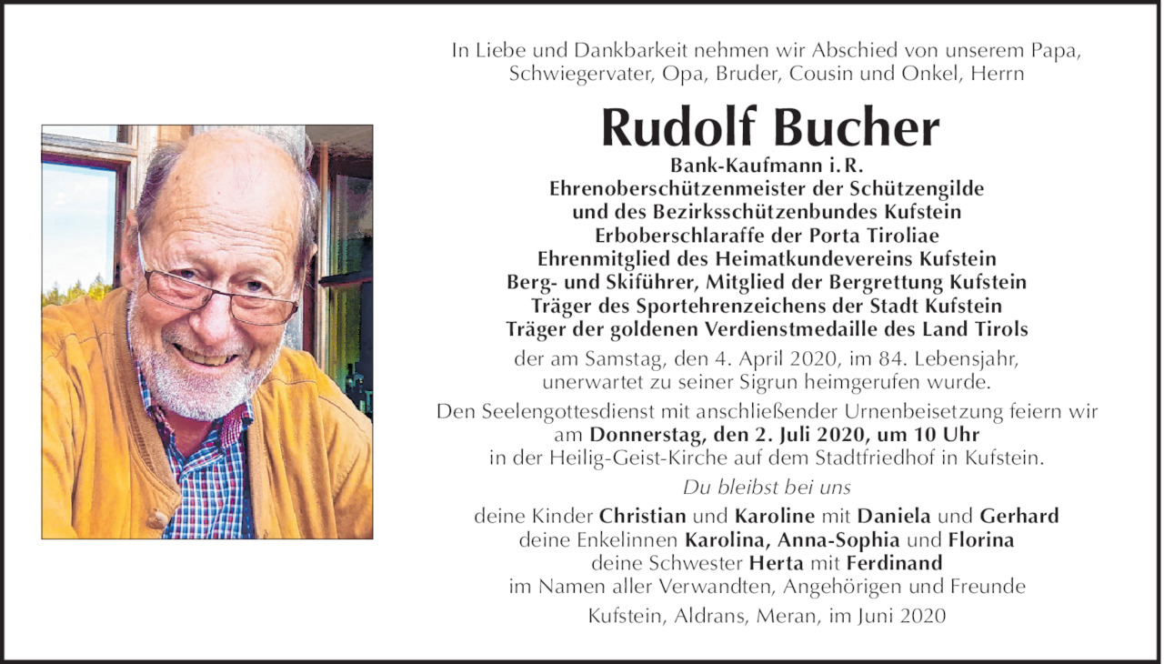 Rudolf Bucher Bild