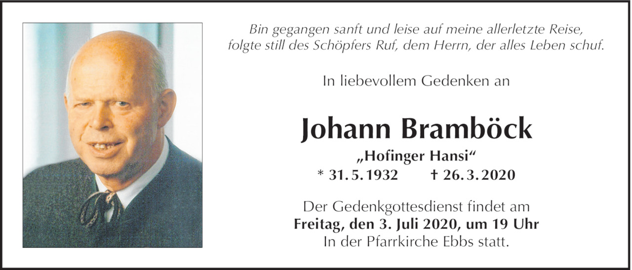 Johann Bramböck Bild