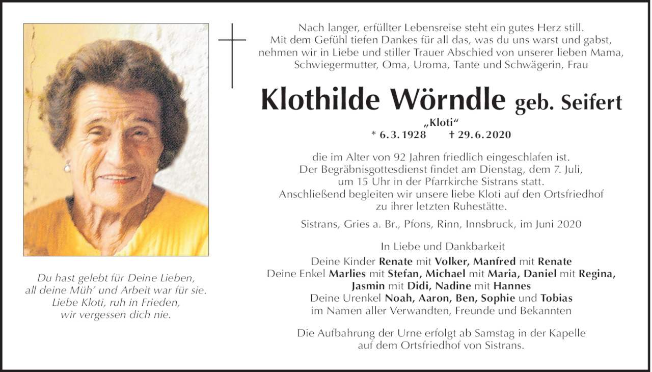 Klothilde Wörndle Bild