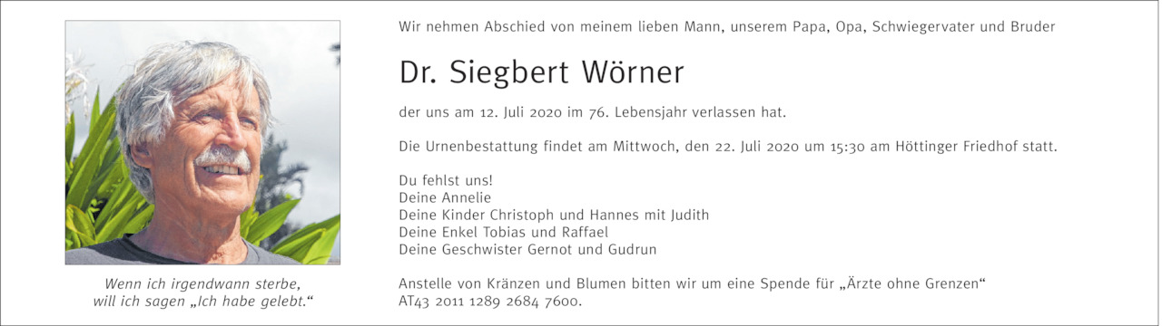 Siegbert Wörner Bild
