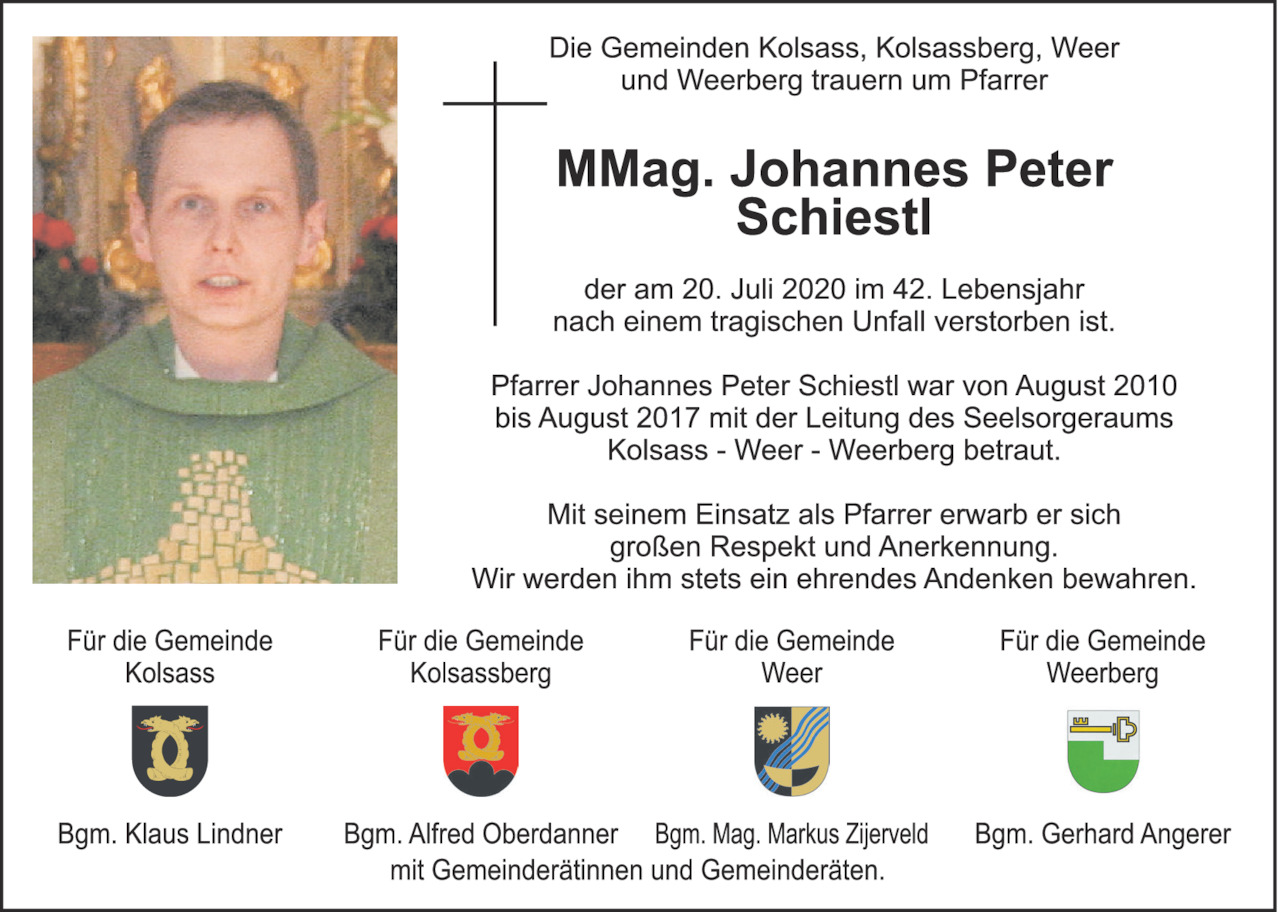 Johannes Peter Schiestl Bild
