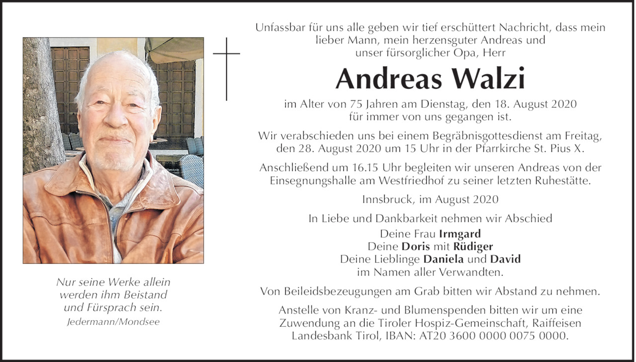 Andreas Walzi Bild