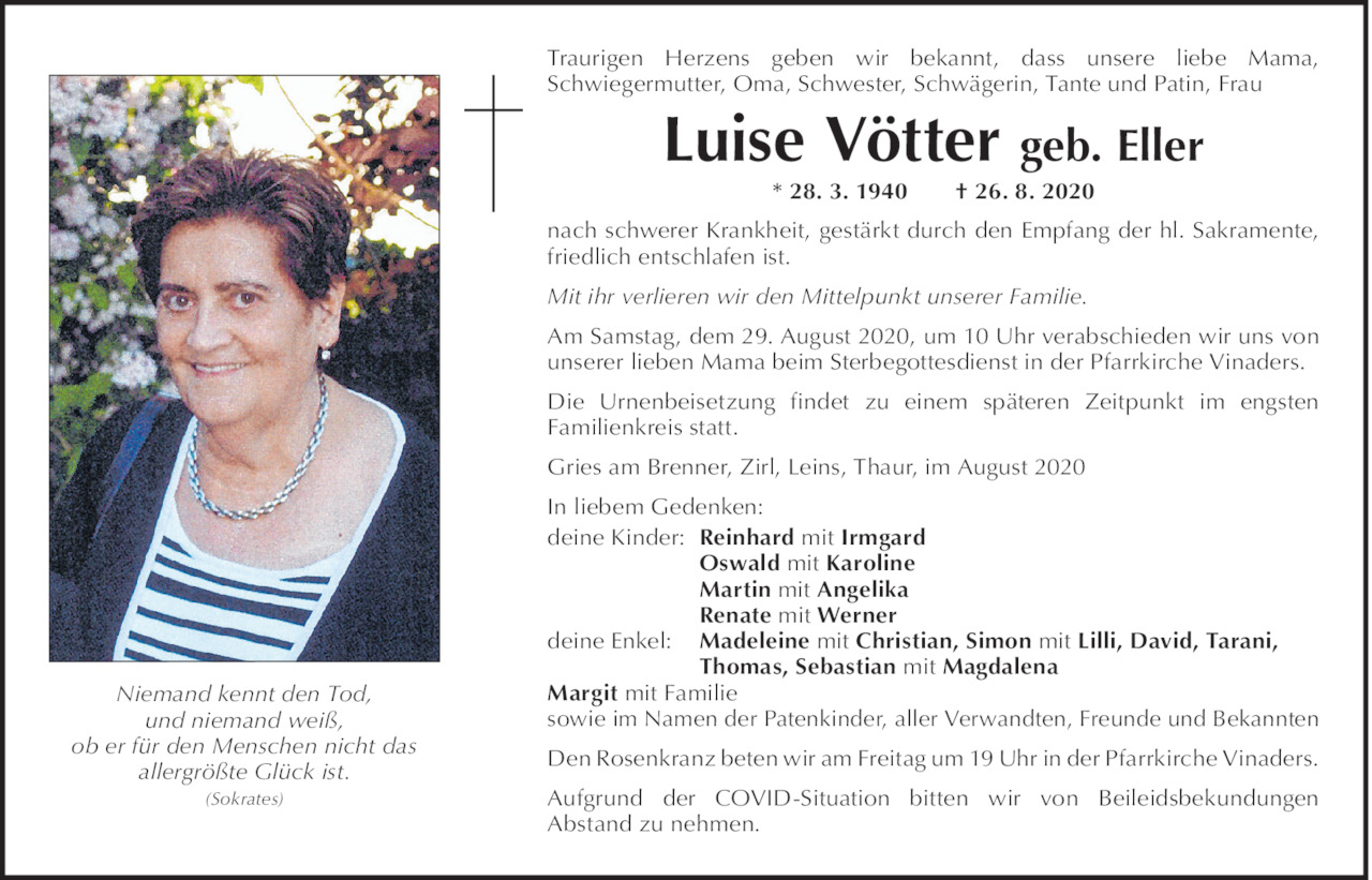 Luise Vötter Bild