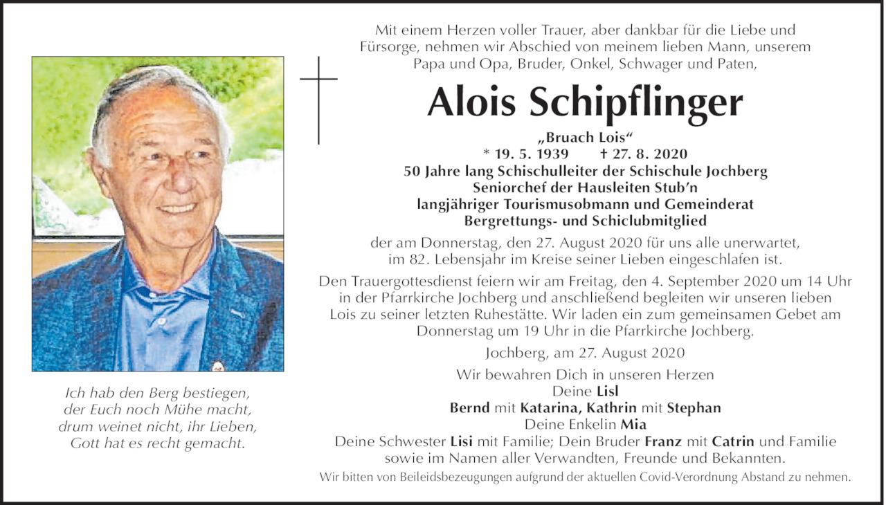 Alois Schipflinger Bild