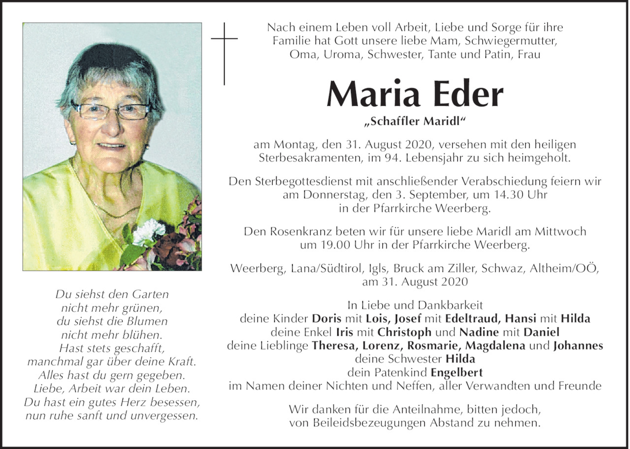 Maria Eder Bild