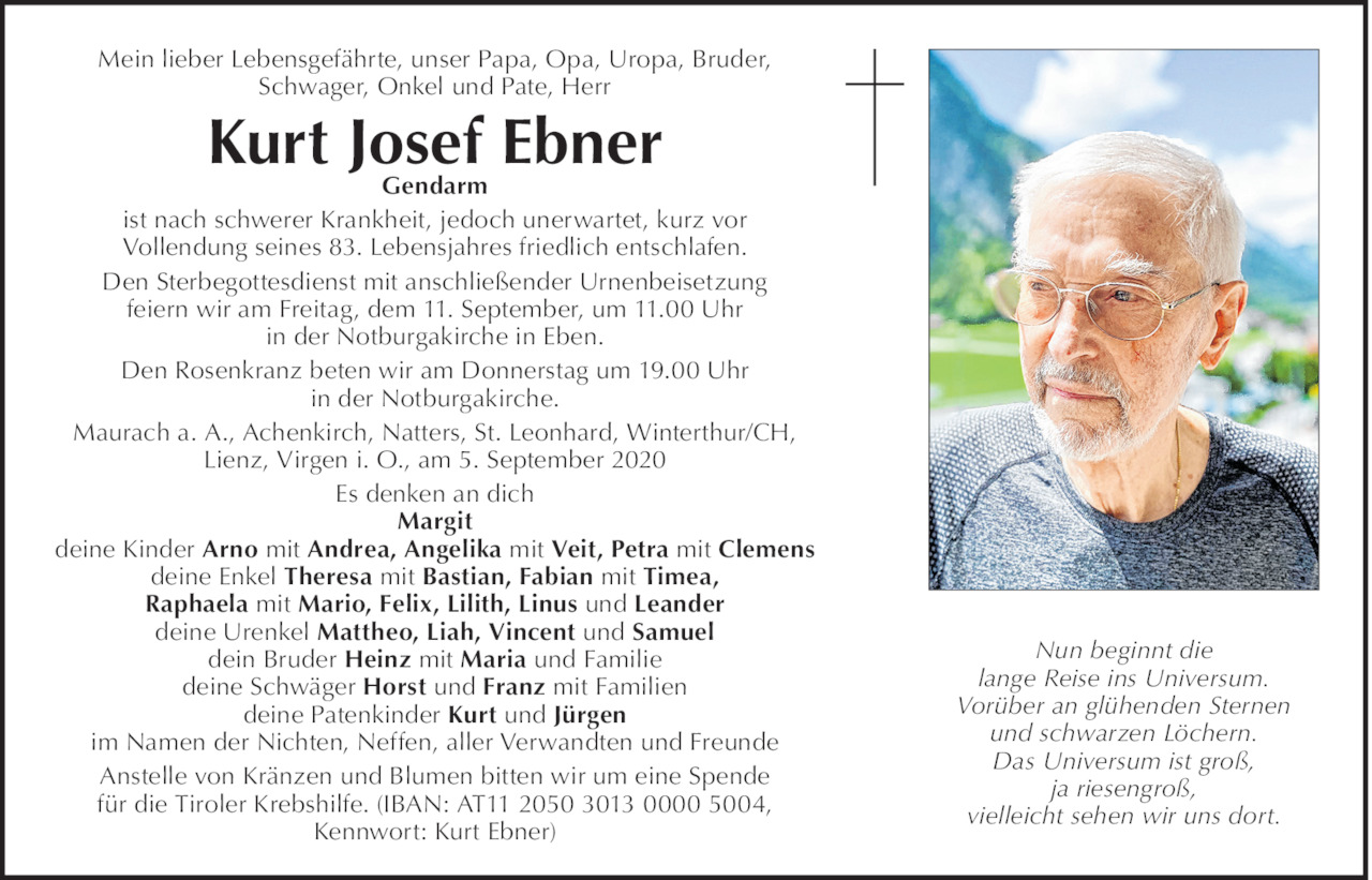 Kurt Josef  Ebner Bild