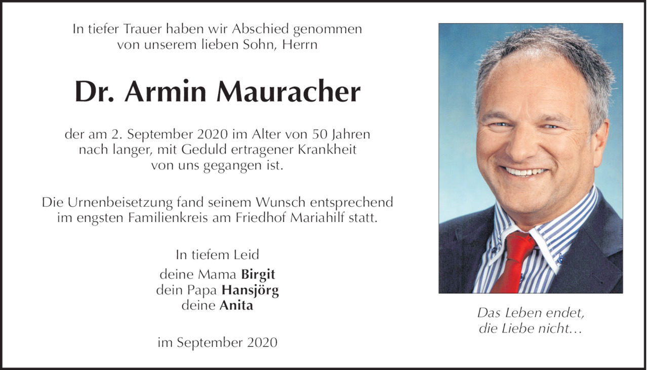 Armin Mauracher Bild