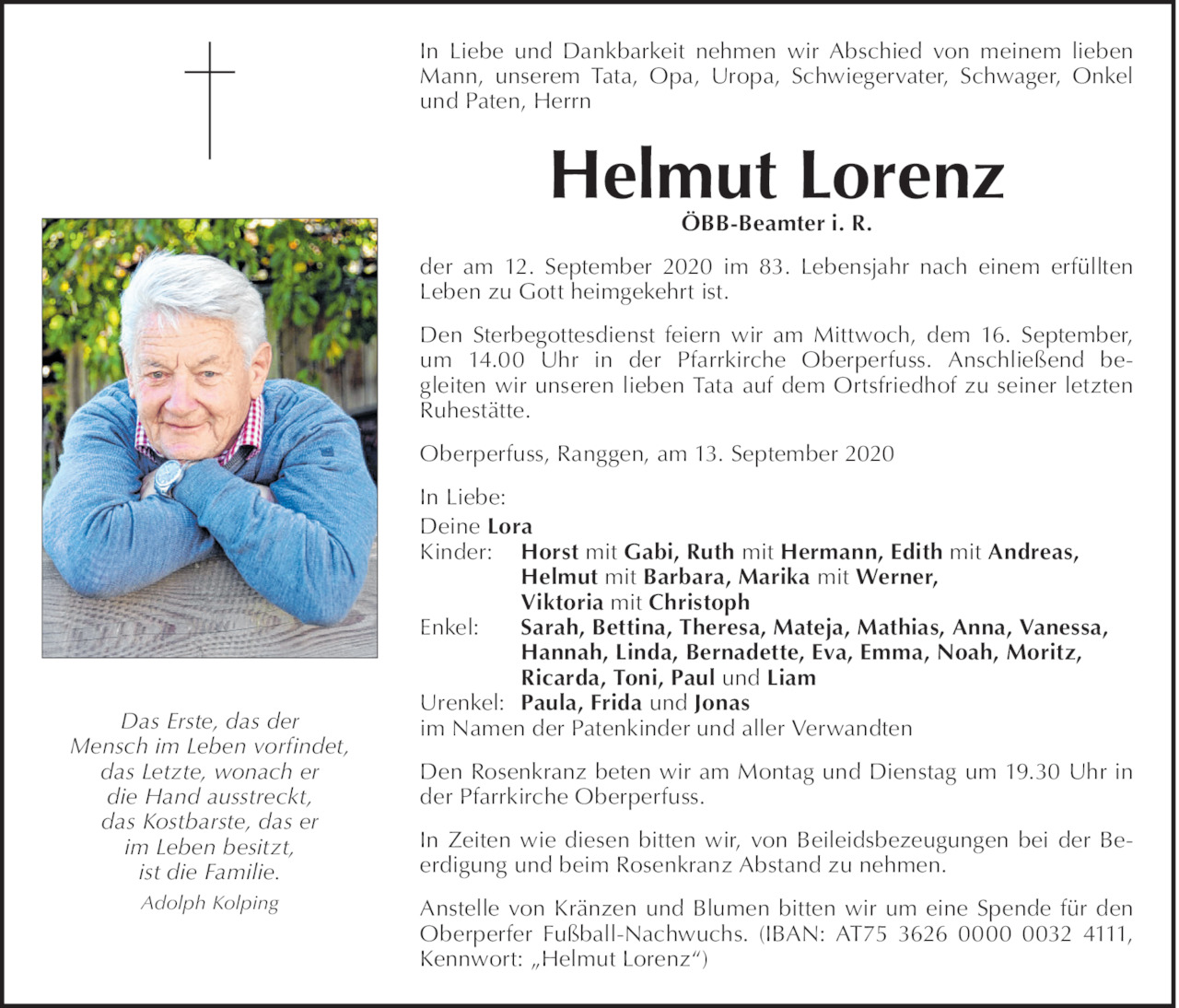 Helmut Lorenz Bild