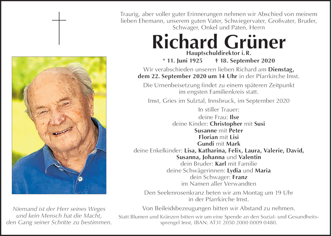 Richard Grüner Bild