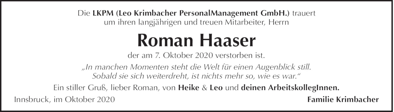 Roman Haaser Bild