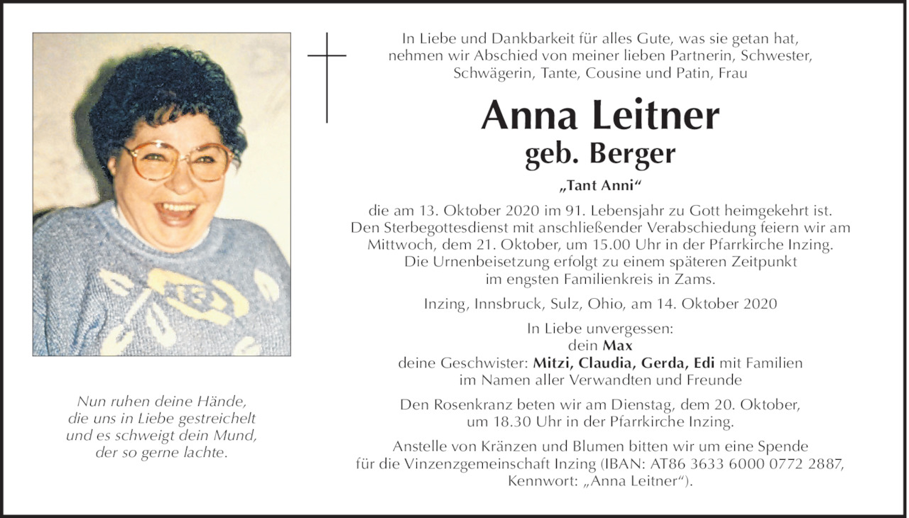 Anna Leitner Bild