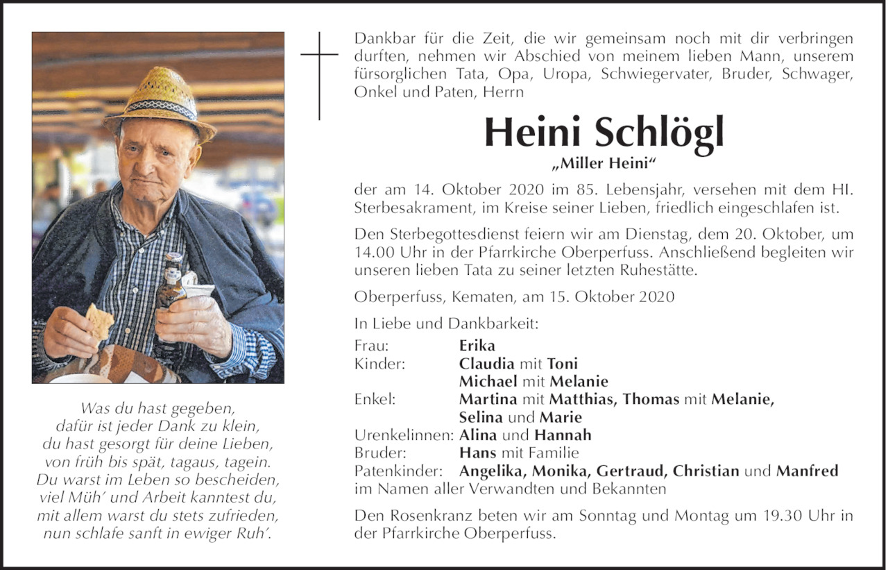 Heini Schlögl Bild